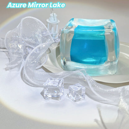 Handmade Transparent Stress Cube Toy