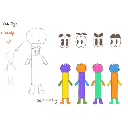 HAND IN HAND CAT FRIENDS