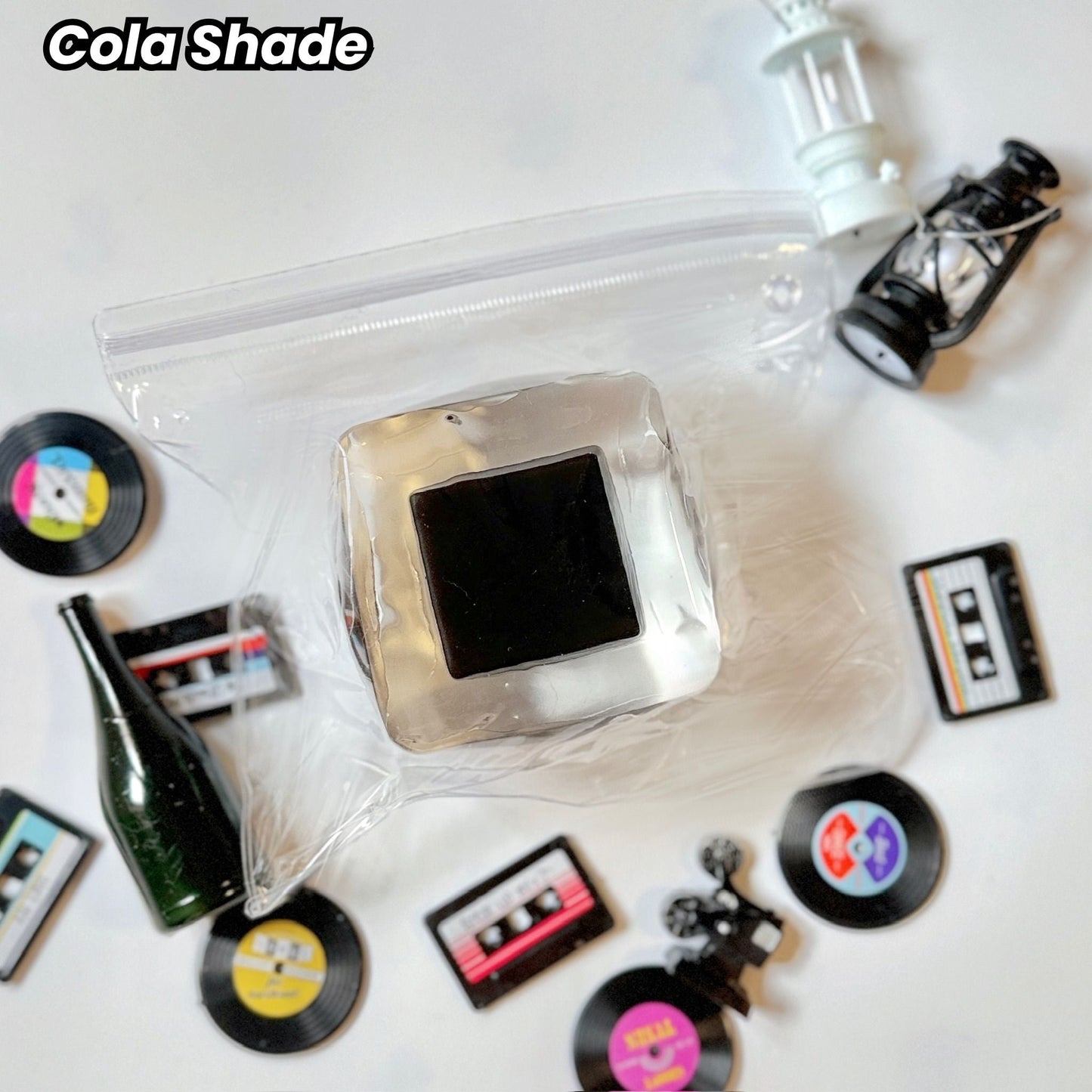 Handmade Transparent Stress Cube Toy
