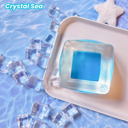 Handmade Transparent Stress Cube Toy