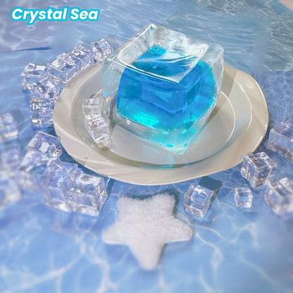 Handmade Transparent Stress Cube Toy