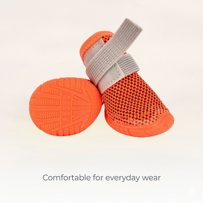 Breathable Dog Shoes  Lightweight Anti-Slip Pet Boots  All-Season Paw Protection
