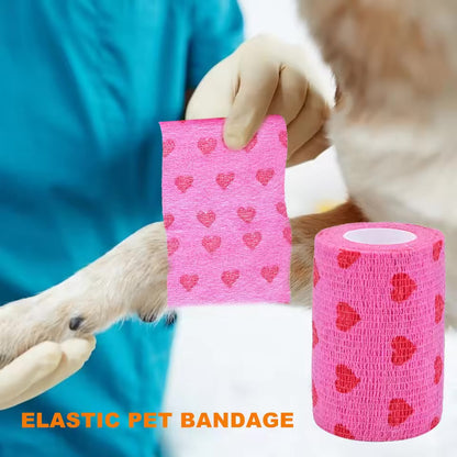 Staubabweisender Verband für Hunde