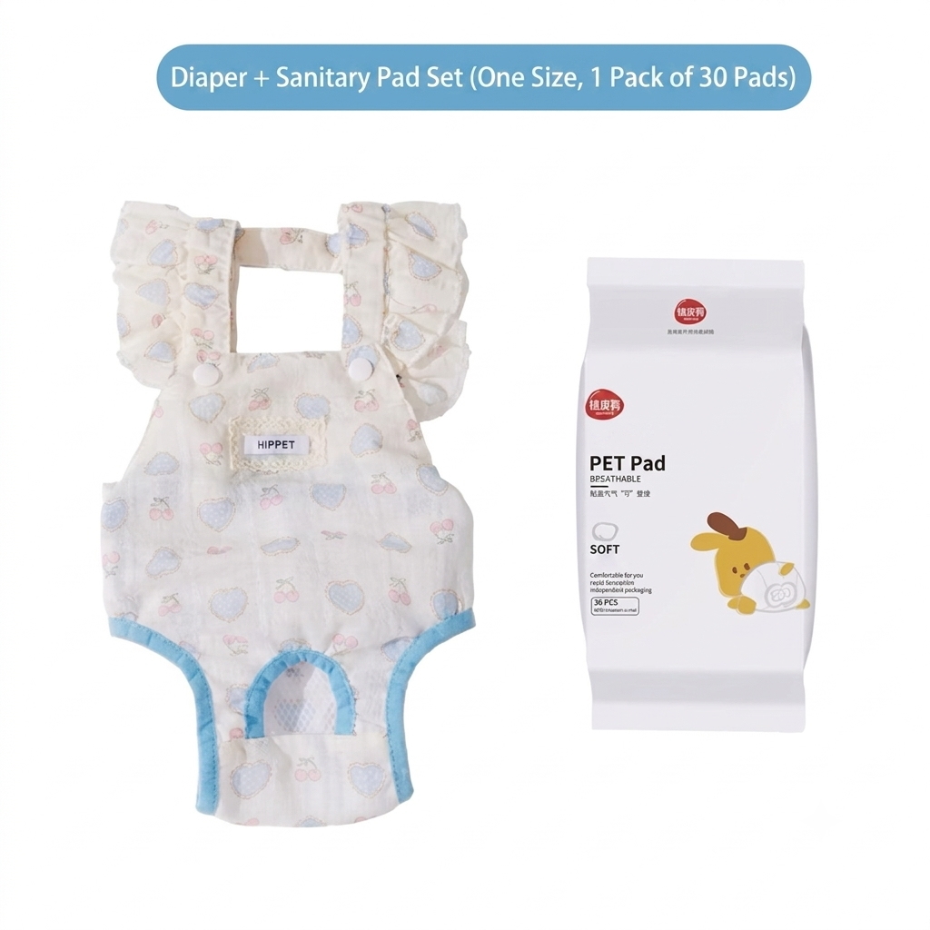 Dog physiological pants + Pads