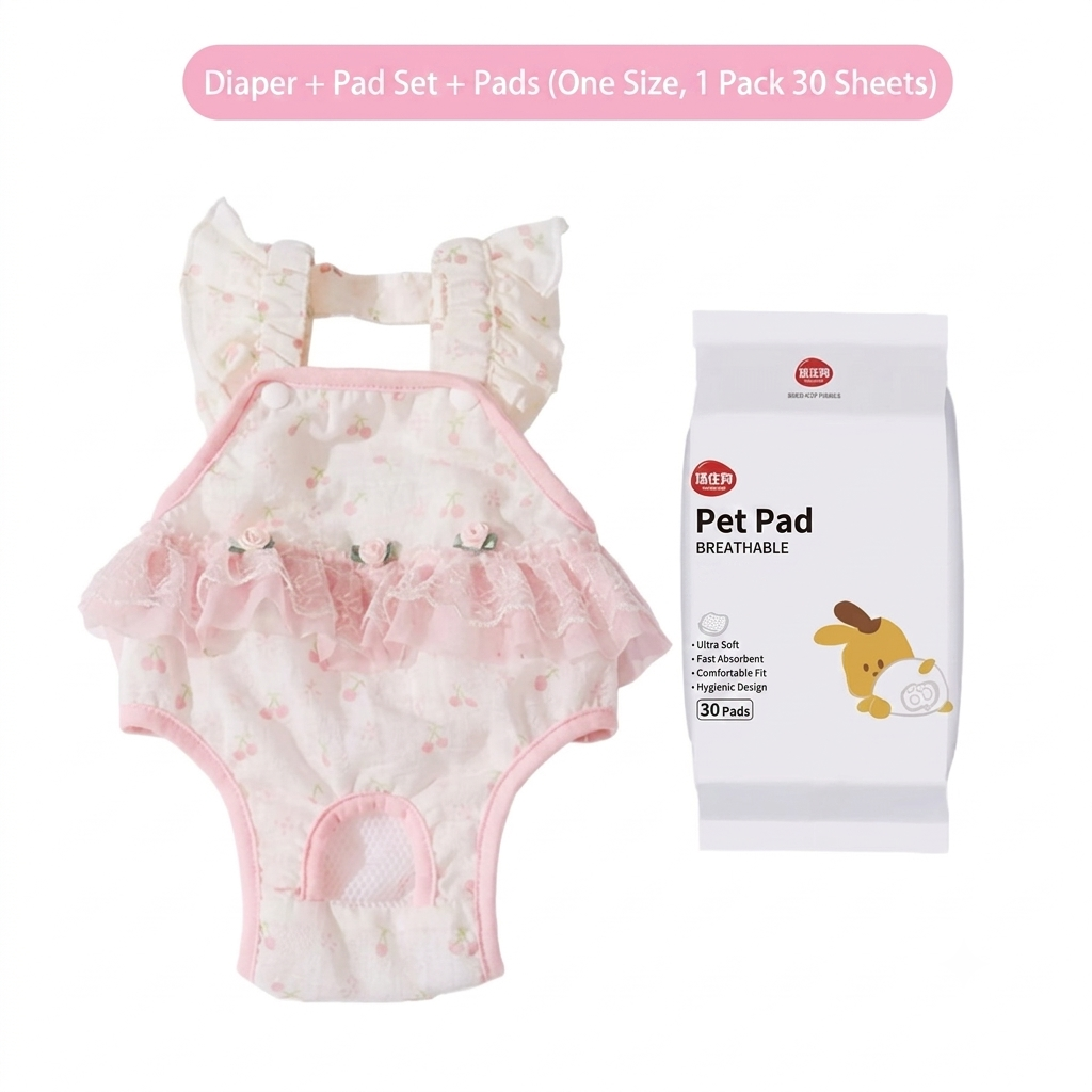 Dog physiological pants + Pads
