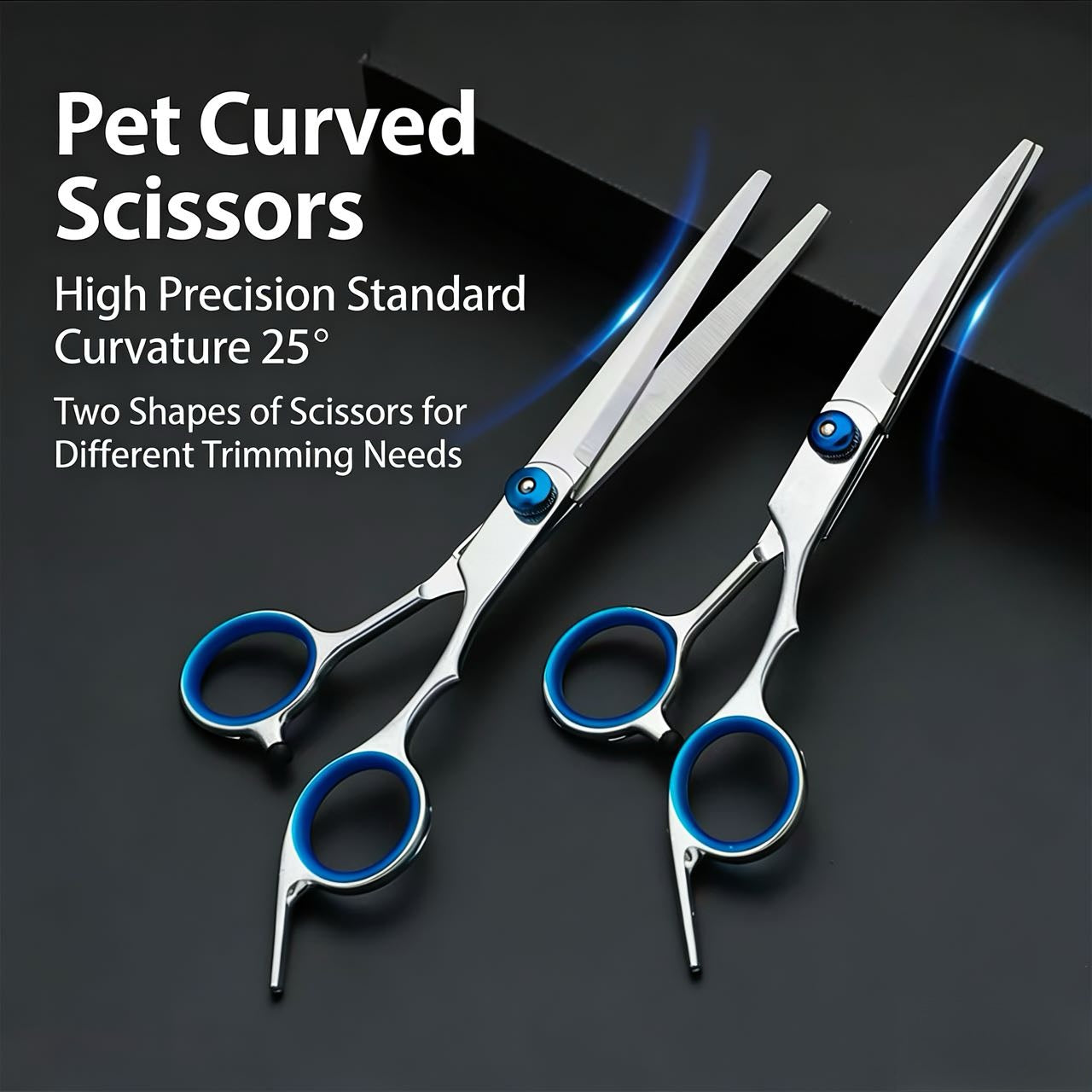 Safe Scissors Stainless Steel Grooming Set