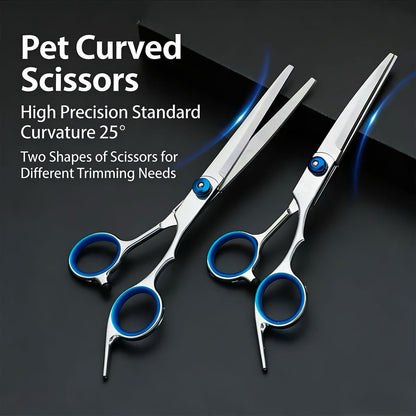 Safe Scissors Stainless Steel Grooming Set