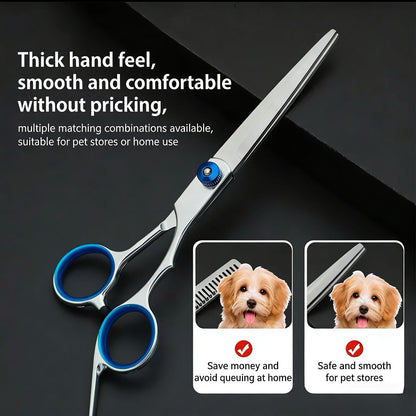 Safe Scissors Stainless Steel Grooming Set