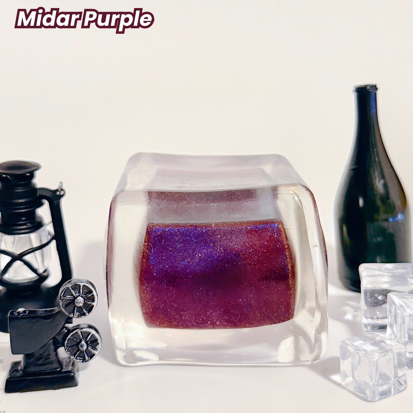 Handmade Transparent Stress Cube Toy