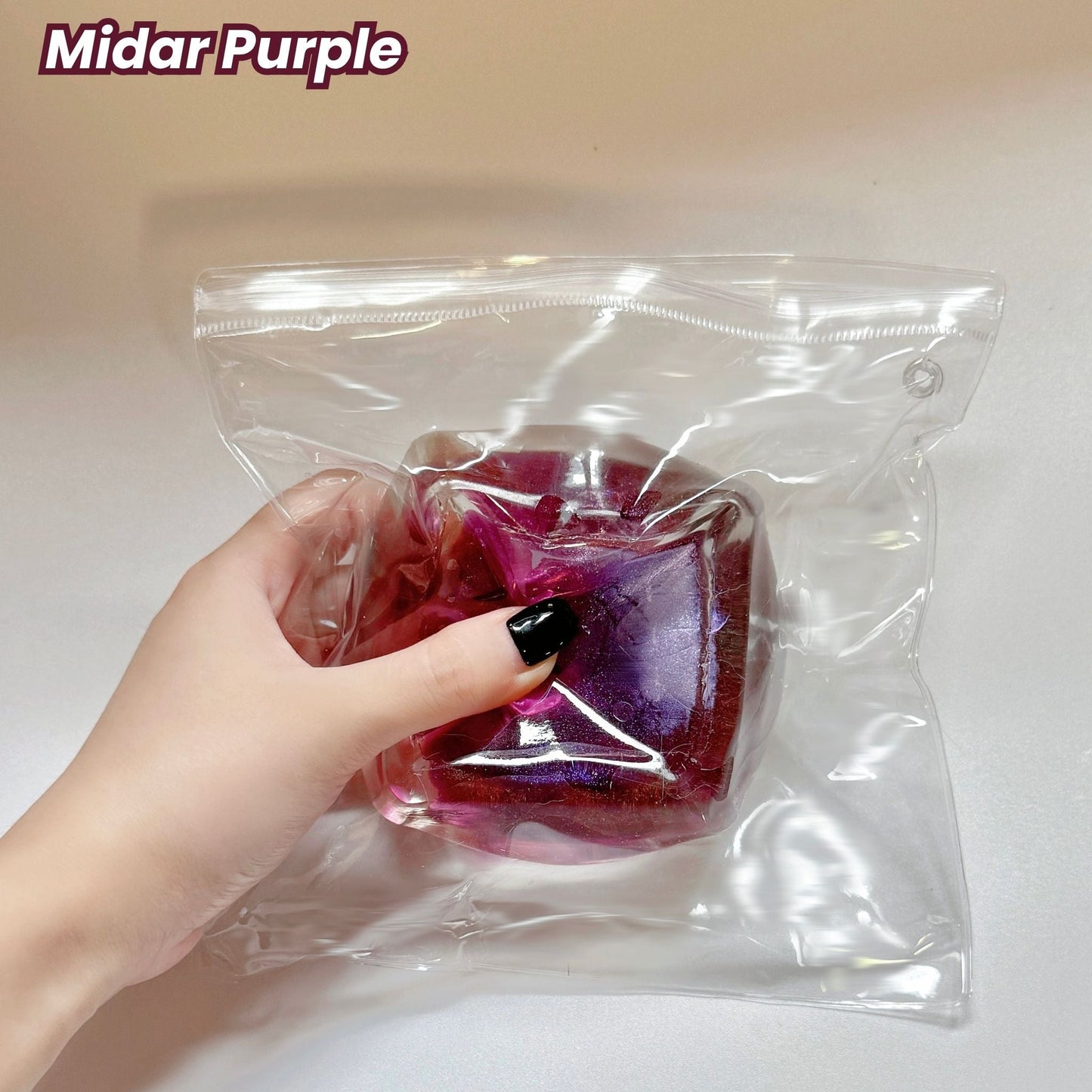 Handmade Transparent Stress Cube Toy