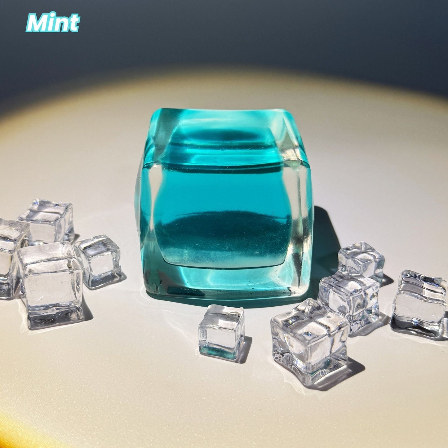 Handmade Transparent Stress Cube Toy