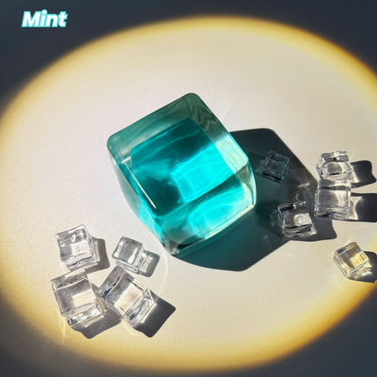 Handmade Transparent Stress Cube Toy