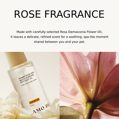 Huile pour pelage Rose Dew