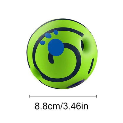 Glow Ball Interactive Dog Attention Toy Fun Sounds Ball