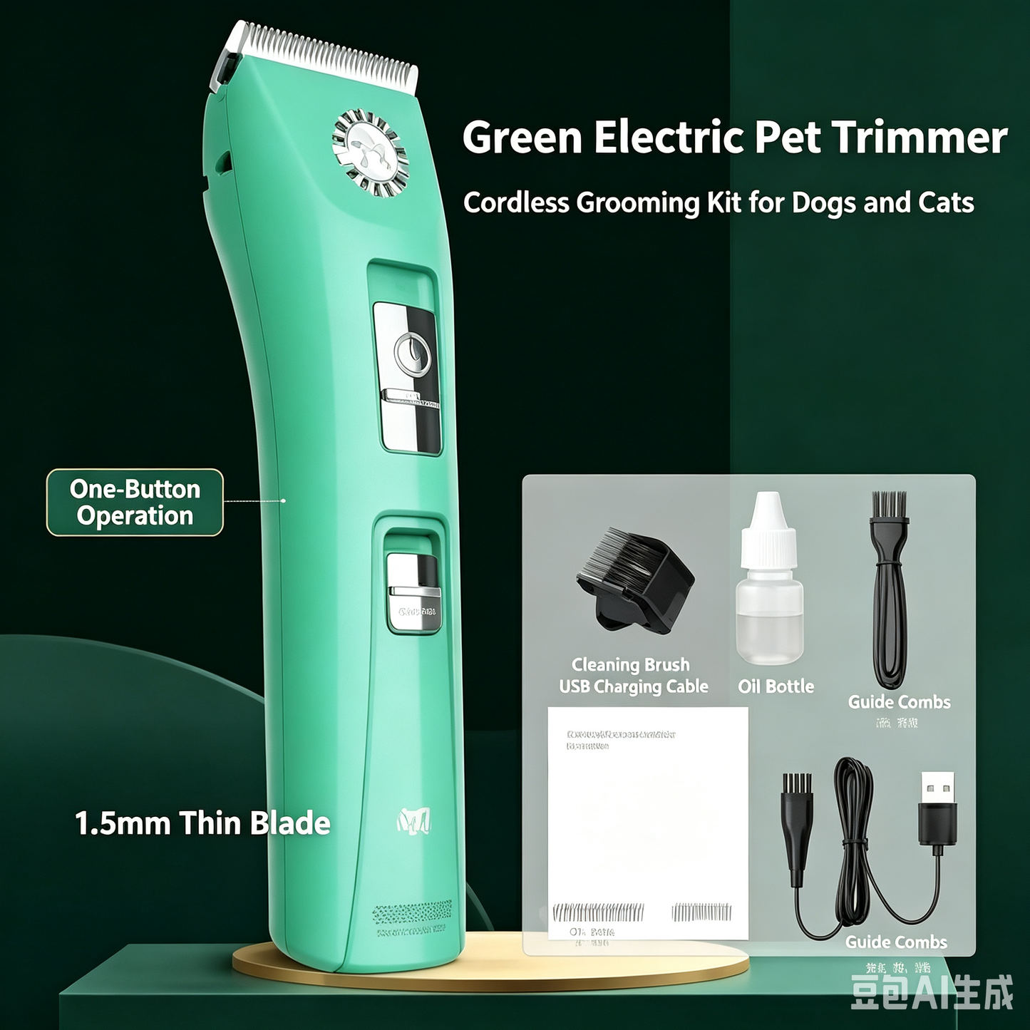 Electric Pet Clippers for Dogs and Cats – Grooming & At-Home Trimming