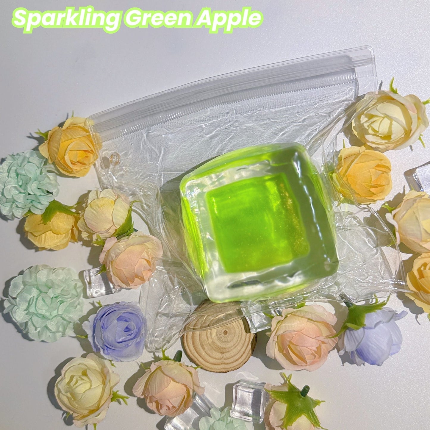 Handmade Transparent Stress Cube Toy