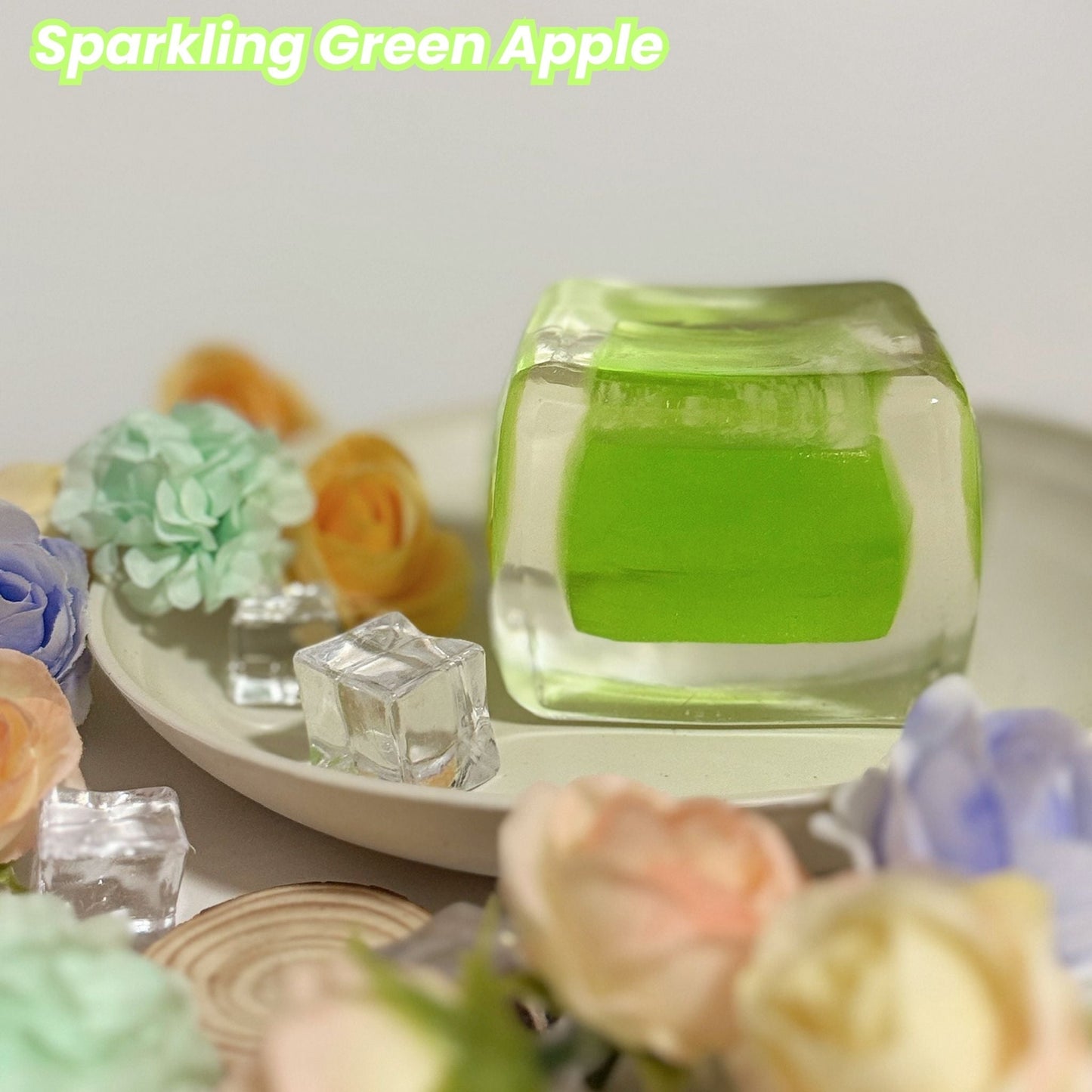 Handmade Transparent Stress Cube Toy