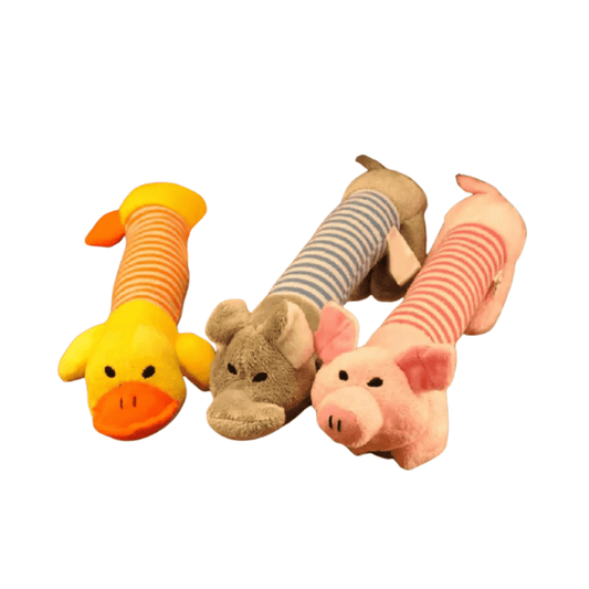 Animal Squeaky Plush Toy