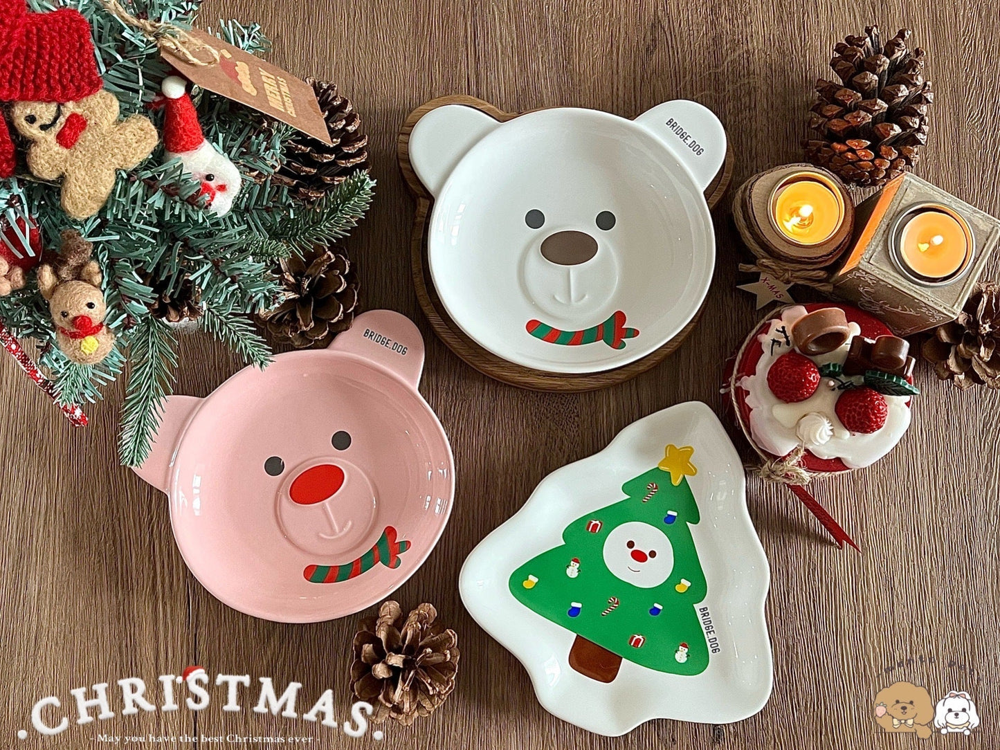 Christmas Collection Pet Food Bowl