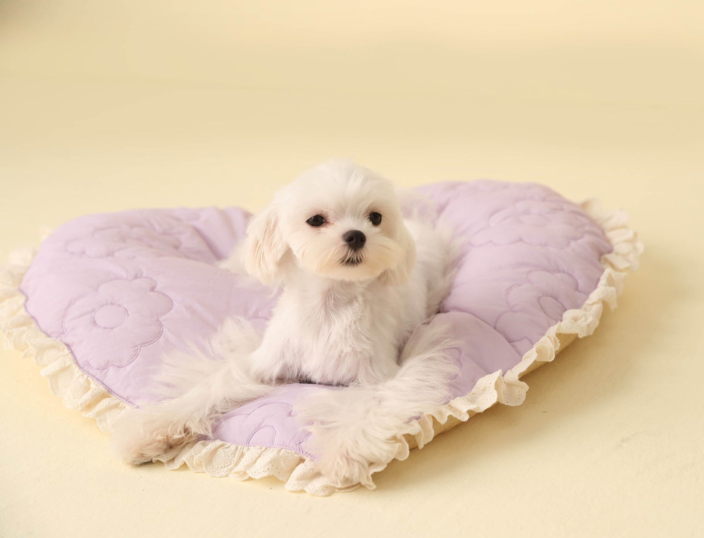 Cozy Love-Shaped Dog Pad