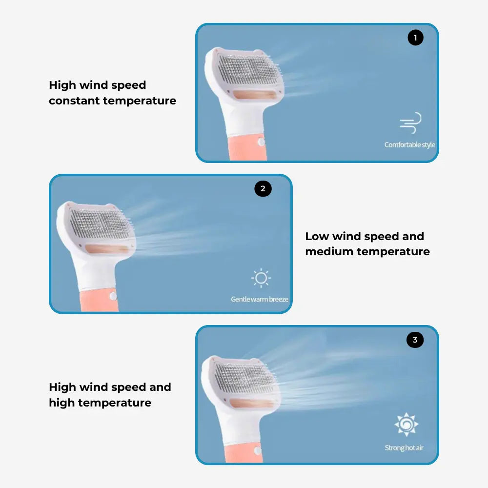 3-in-1 Pet Hair Dryer