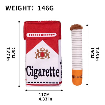 Cigarette Dog Toy