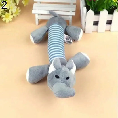 Animal Squeaky Plush Toy