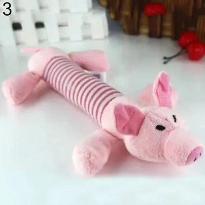 Animal Squeaky Plush Toy