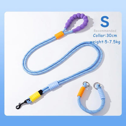 Explosion Proof Punch Cloud Bubble Dog Leash