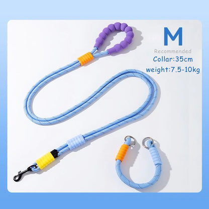 Explosion Proof Punch Cloud Bubble Dog Leash