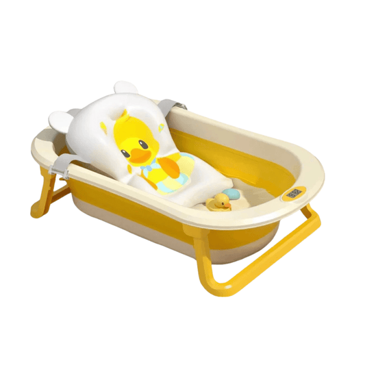 Folding Duck Pet BathTub temperature sensor