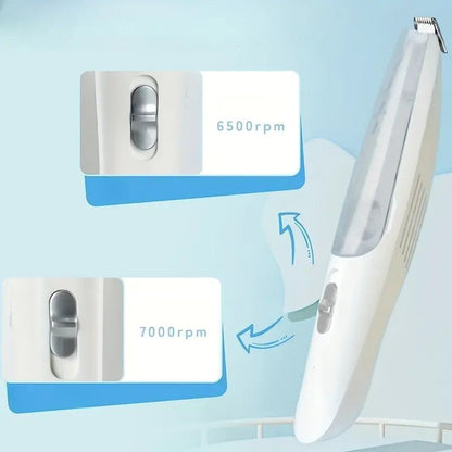 Hair Trimmer Rechargeable 2 Speed Low Noise With LED Light