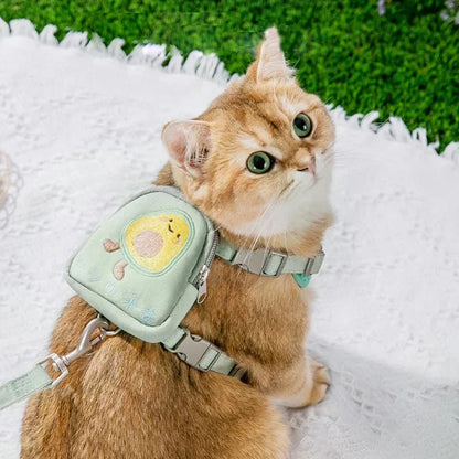 Harness Vest Cat Walking backpack