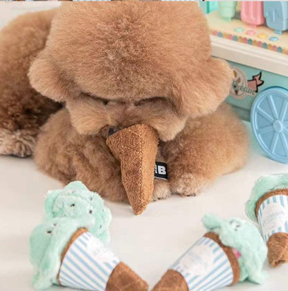 Ice-cream Sniffing Plush Toy with Sound