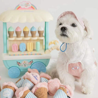 Ice-cream Sniffing Plush Toy with Sound