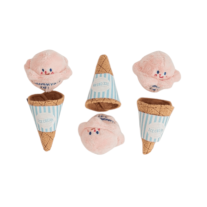 Ice-cream Sniffing Plush Toy with Sound