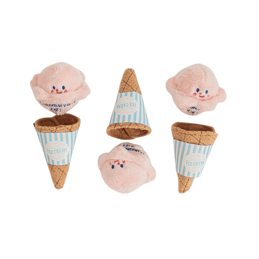 Ice-cream Sniffing Plush Toy with Sound