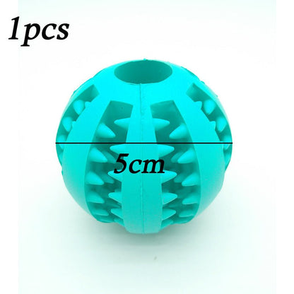 Interactive Tooth Clean Dog Ball Toy