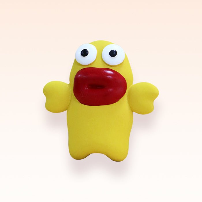Monster Shape Natural Latex Dog Chew Toys