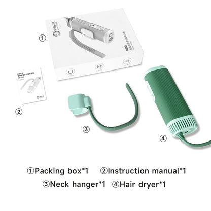 Neck Hanging Pet Hair Dryer