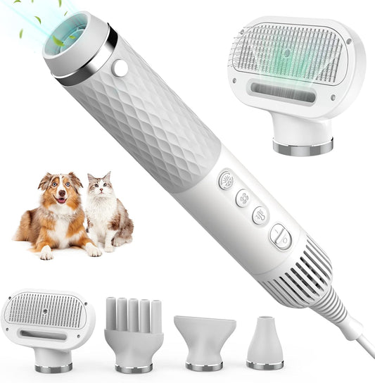 [Best Seller] 5 in 1 Pet Hair Dryer High-powered