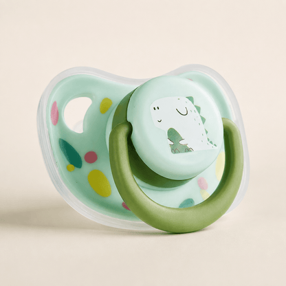 Pacifier-Style Silicone Puppy Chew Toy