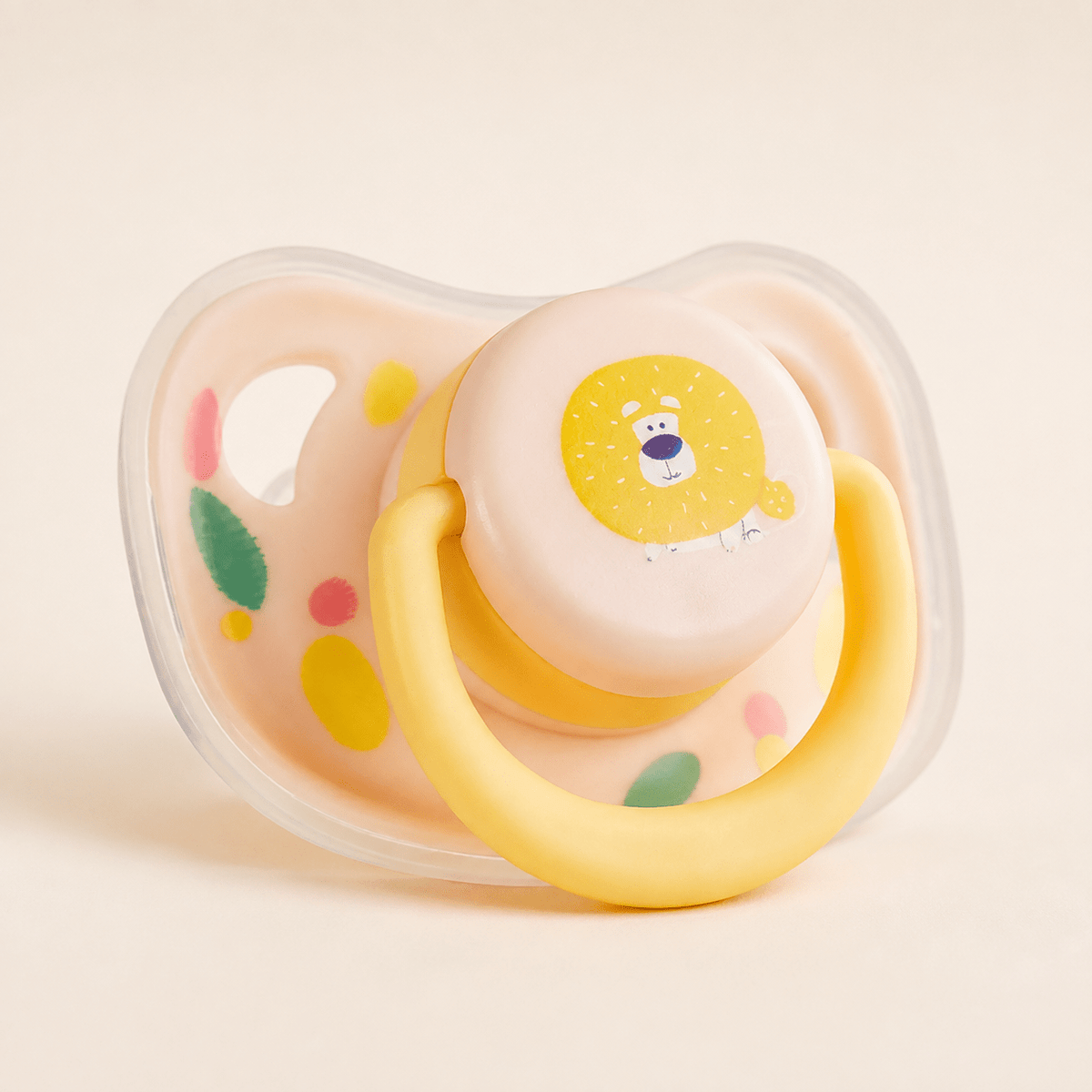 Pacifier-Style Silicone Puppy Chew Toy
