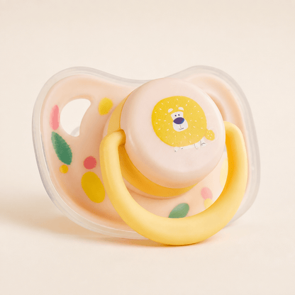 Pacifier-Style Silicone Puppy Chew Toy