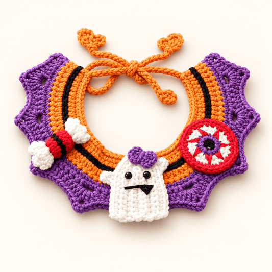 Crochet Halloween Pet Accessories