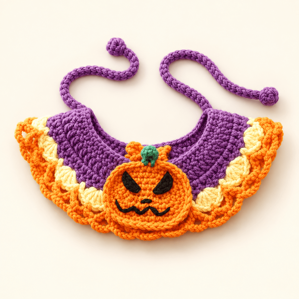Crochet Halloween Pet Accessories