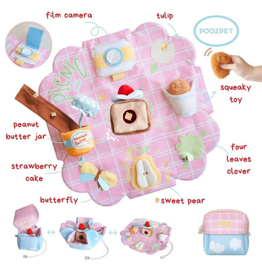 Picnic box snuffle toy