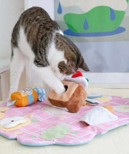 Picnic box snuffle toy