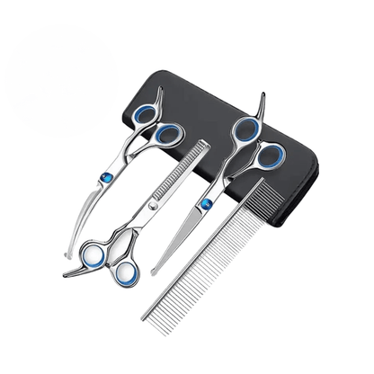 Safe Scissors Stainless Steel Grooming Set