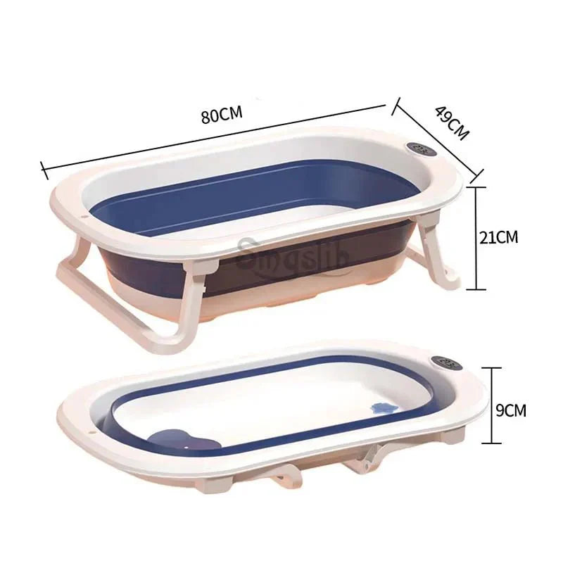 [Upgrade] Temperature-sensitive bathtub foldable